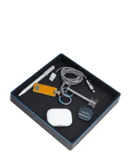 Piquadro Svuota tasche in pelle Atlas Nero