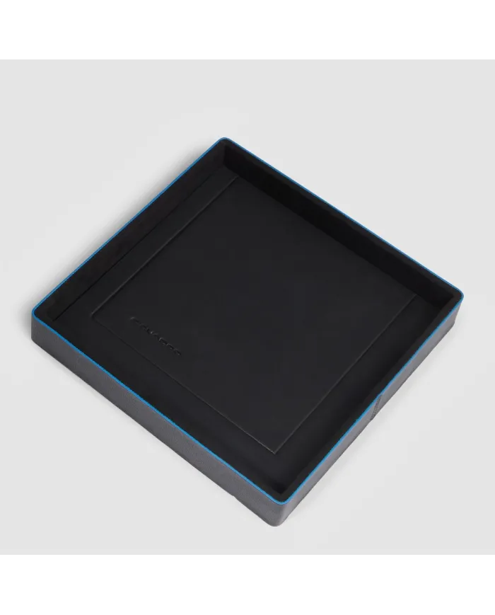 Piquadro Svuota tasche in pelle Atlas Nero