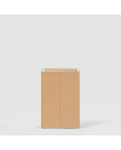 Piquadro Porta penne in pelle Atlas Cuoio