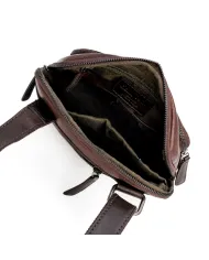 Gianni Conti Borsa uomo in pelle vintage Samuel Testa moro