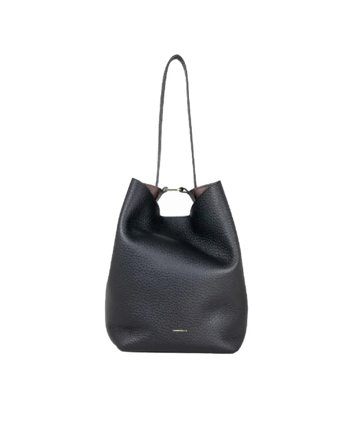 Loristella Borsa secchiello grande Emma Nero