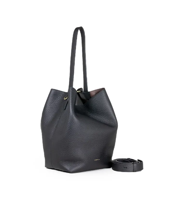 Loristella Borsa secchiello grande Emma Nero