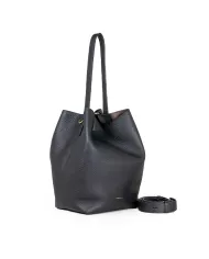 Loristella Borsa secchiello grande Emma Nero