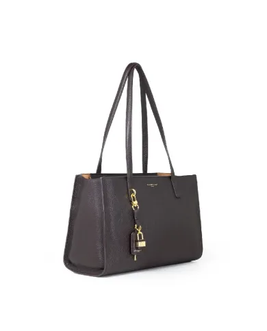Nannini Shopping bag pelle Helga-M Testa moro