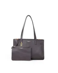 Nannini Shopping bag pelle Helga-M Testa moro