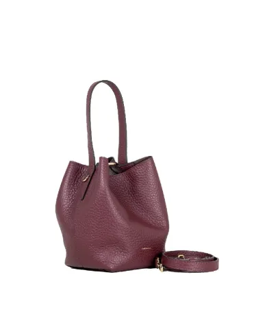 Loristella Borsa secchiello Emma Bordeaux