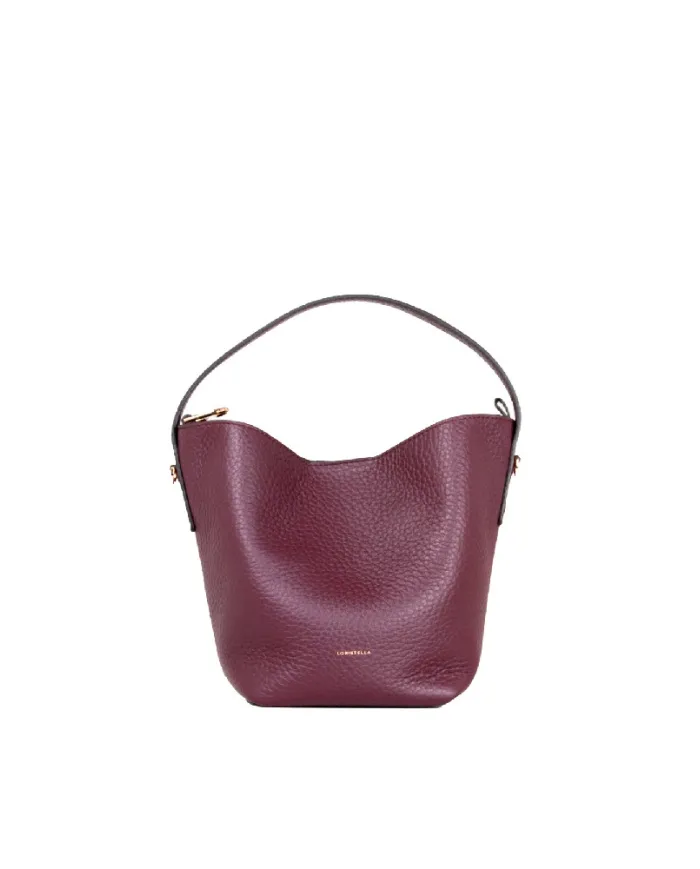 Loristella Borsa secchiello Emma Bordeaux