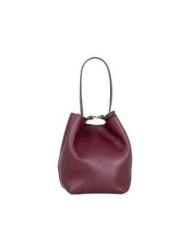 Loristella Borsa secchiello Emma Bordeaux