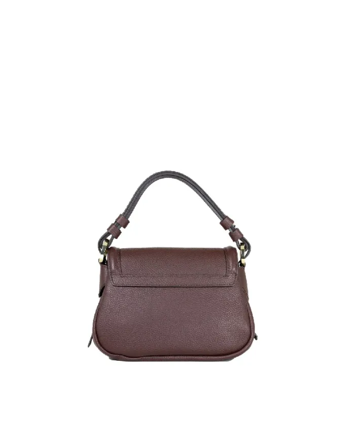 Loristella Borsa piccola in pelle Clea Testa moro