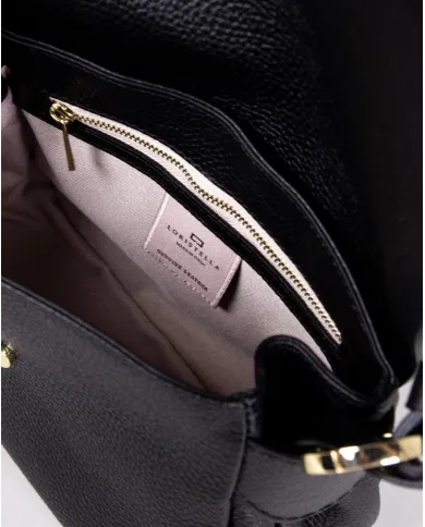 Loristella Borsa piccola in pelle Clea Testa moro