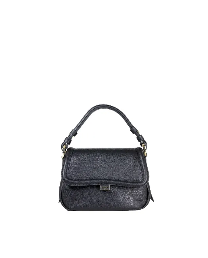 Loristella Borsa piccola in pelle Clea Nero