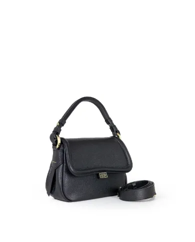Loristella Borsa piccola in pelle Clea Nero