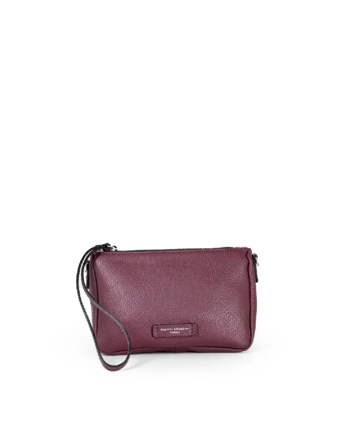 Gianni Chiarini Borsa piccola in pelle Nora pouch Bordeaux