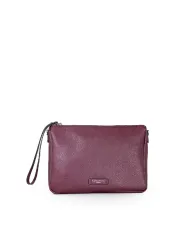 Gianni Chiarini Borsa grande in pelle Nora pouch Bordeaux