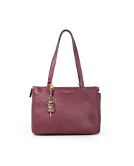 Nannini Borsa a tracolla pelle Yvonne Bordeaux