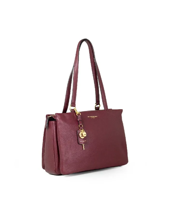 Nannini Borsa a tracolla pelle Yvonne Bordeaux