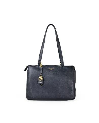 Nannini Borsa a tracolla pelle Yvonne Nero