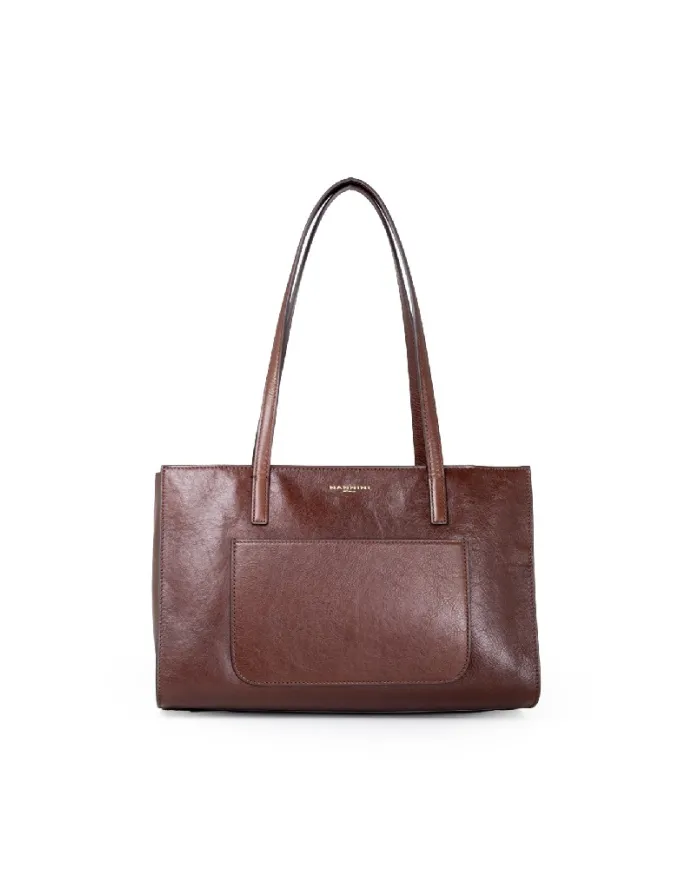 Nannini Shopping bag cuoio Helga-D