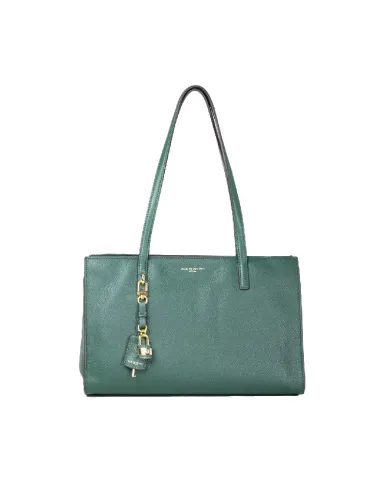 Nannini Shopping bag pelle Helga-M Verde