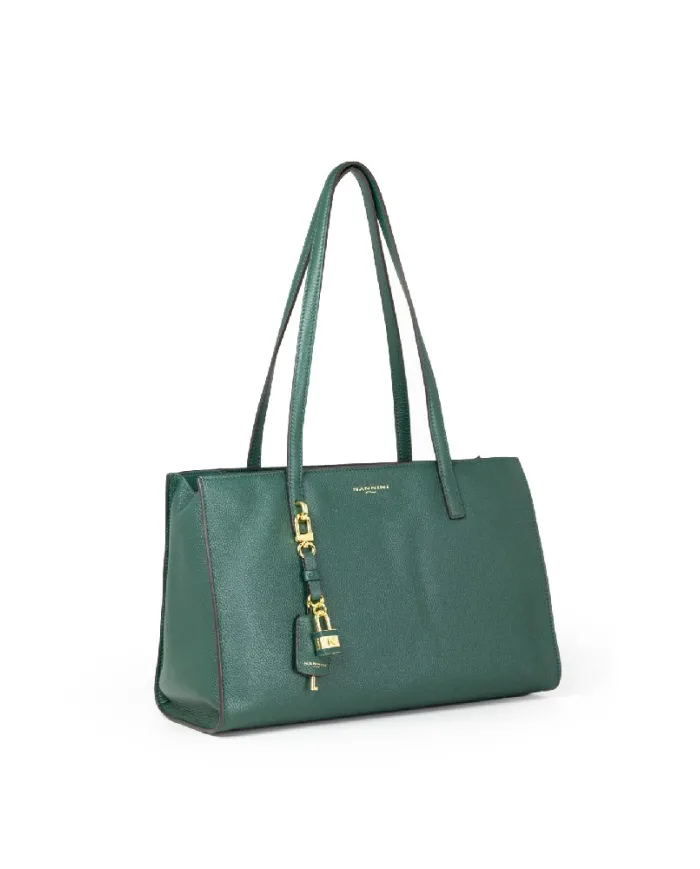 Nannini Shopping bag pelle Helga-M Verde