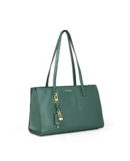 Nannini Shopping bag pelle Helga-M Verde