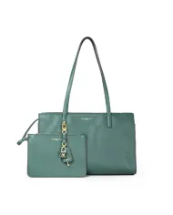 Nannini Shopping bag pelle Helga-M Verde
