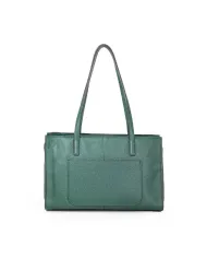 Nannini Shopping bag pelle Helga-M Verde