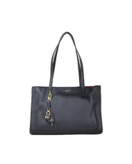 Nannini Shopping bag pelle Helga-M Nero/Rosso