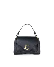 Coccinelle Borsa pelle martellata C-me small Nero