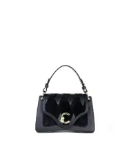 Coccinelle Borsa pelle scamosciata C-me small Nero