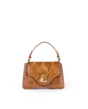 Coccinelle Borsa pelle scamosciata C-me small Cognac