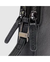 Piquadro Pochette uomo pelle Black Square Nero