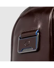 Piquadro Zaino porta pc 14" Blue square Mogano