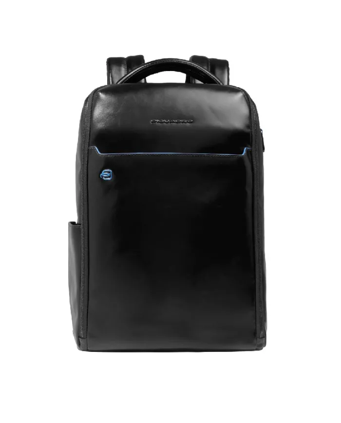 Piquadro Zaino porta pc 14" Blue square Nero