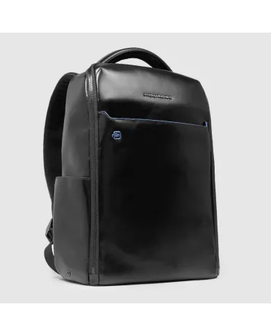 Piquadro Zaino porta pc 14" Blue square Nero