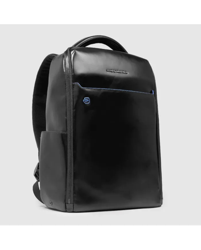 Piquadro Zaino porta pc 14" Blue square Nero