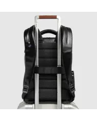 Piquadro Zaino porta pc 14" Blue square Nero