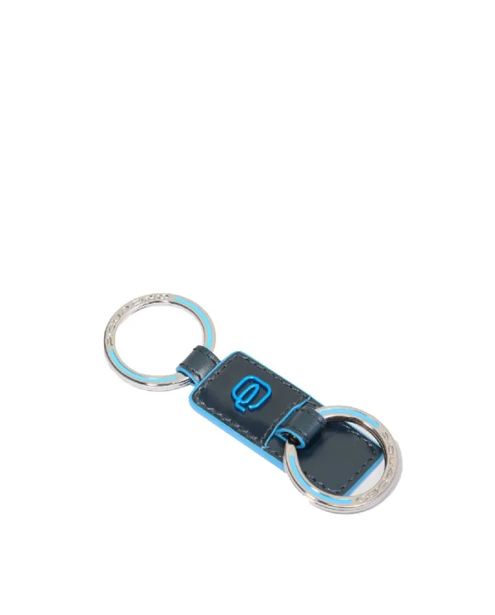 Piquadro Porta chiavi Blue Square