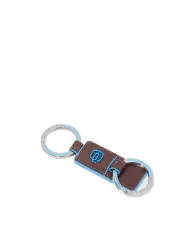 Piquadro Porta chiavi Blue Square Mogano