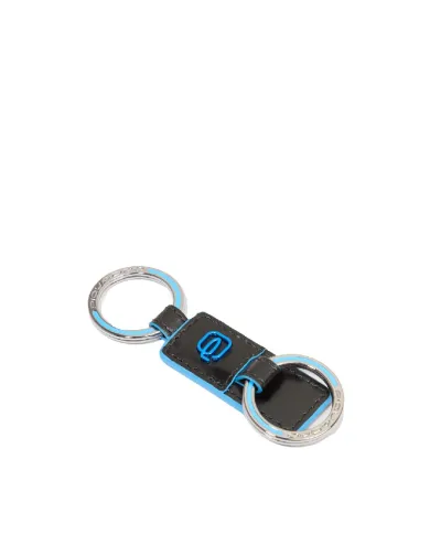 Piquadro Porta chiavi Blue Square Nero