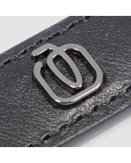 Piquadro Porta chiavi Black square. Nero