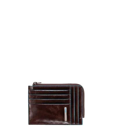 Piquadro Portadocumenti monete Mogano