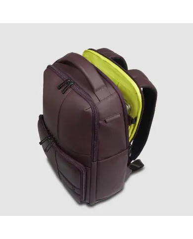 Piquadro Zaino impermeabile per pc 14 Bordeaux