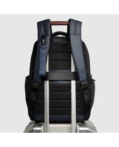 Piquadro Zaino impermeabile per pc 15,6 Blu