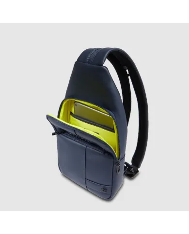 Piquadro Monospalla impermeabile Wollem Blu