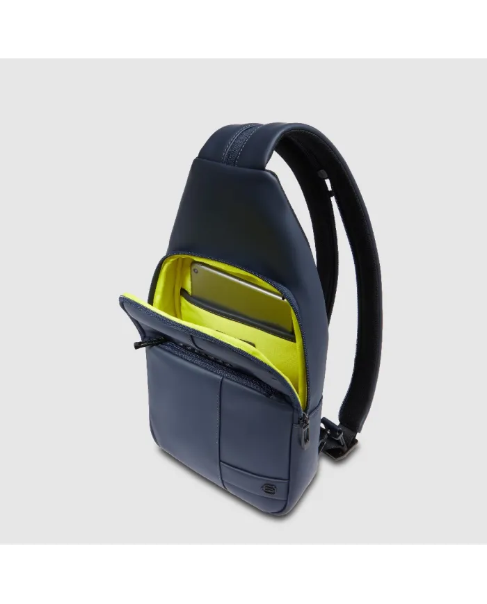 Piquadro Monospalla impermeabile Wollem Blu