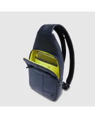 Piquadro Monospalla impermeabile Wollem Blu