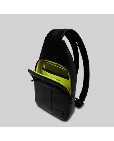 Piquadro Monospalla impermeabile Wollem Nero