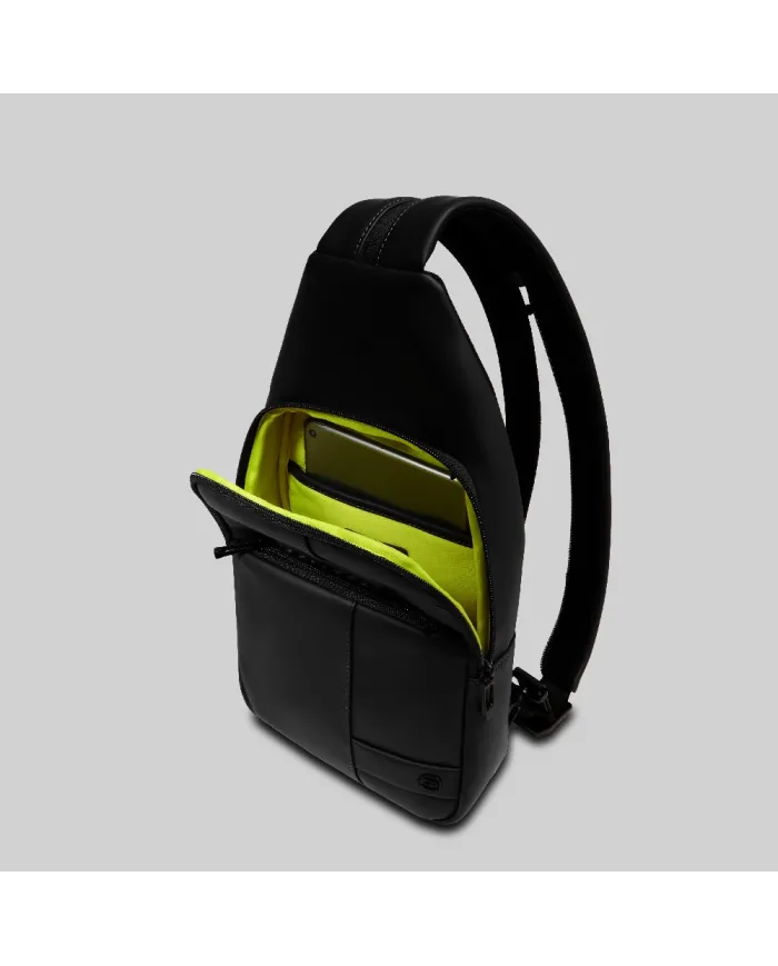 Piquadro Monospalla impermeabile Wollem Nero