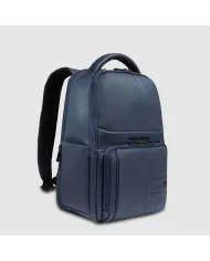 Piquadro Zaino da viaggio impermeabile porta pc 14 Blu